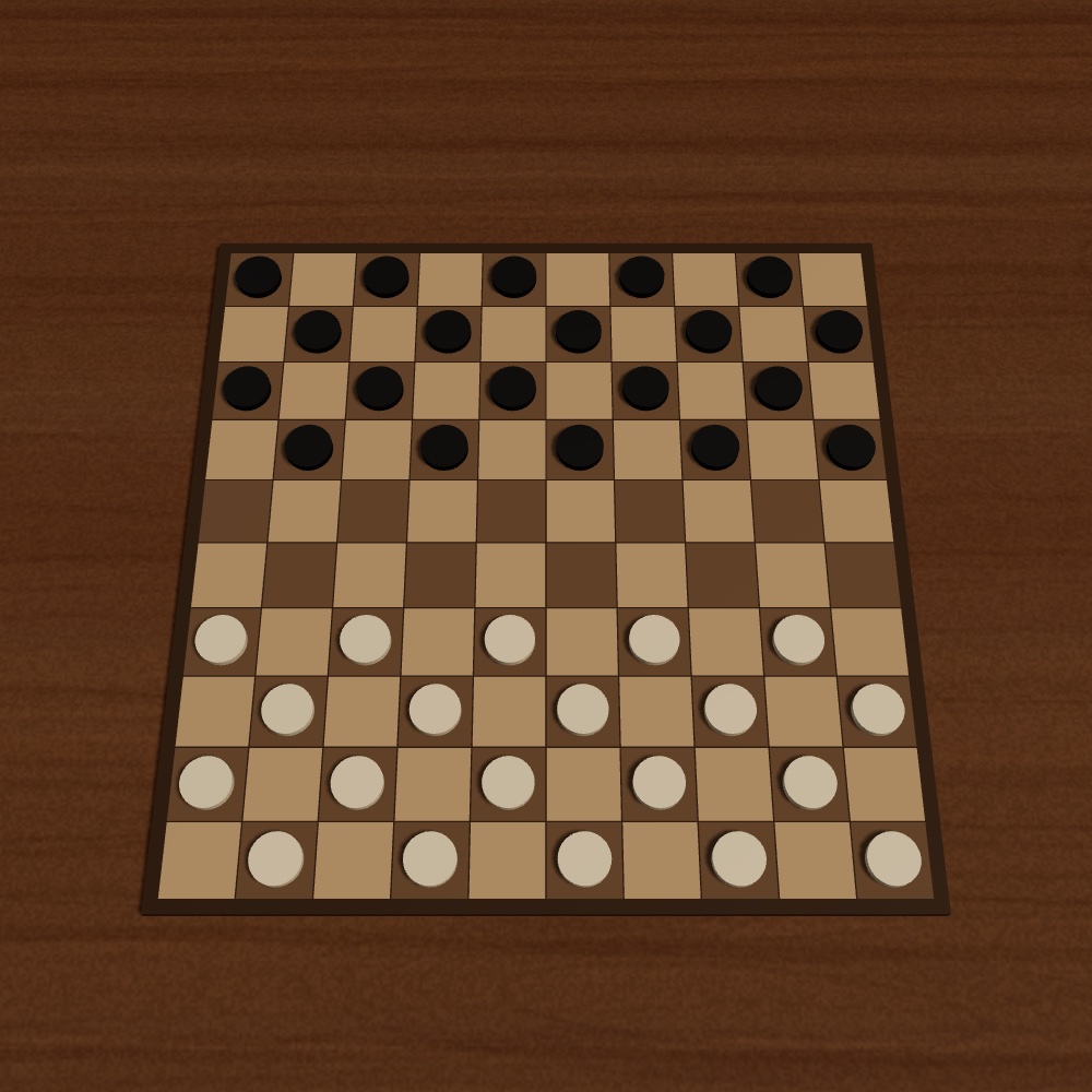 Int'l Draughts board game
