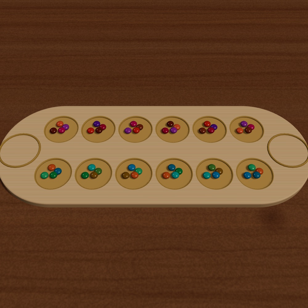 Mancala board game