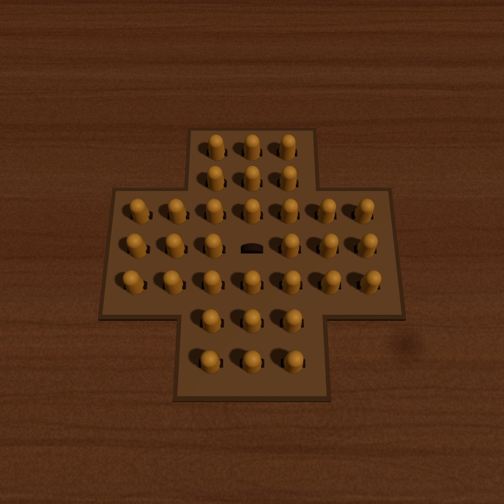 Peg Solitaire board game