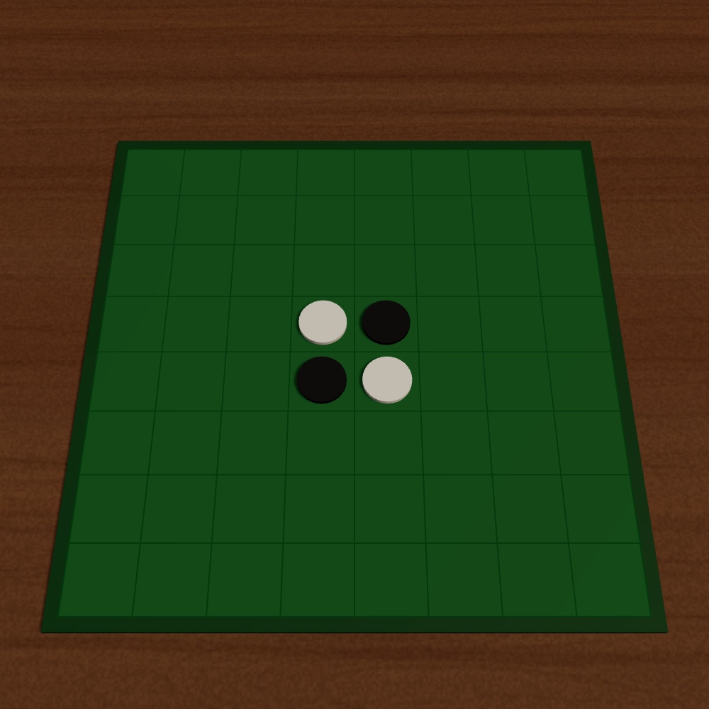 Reversi board game