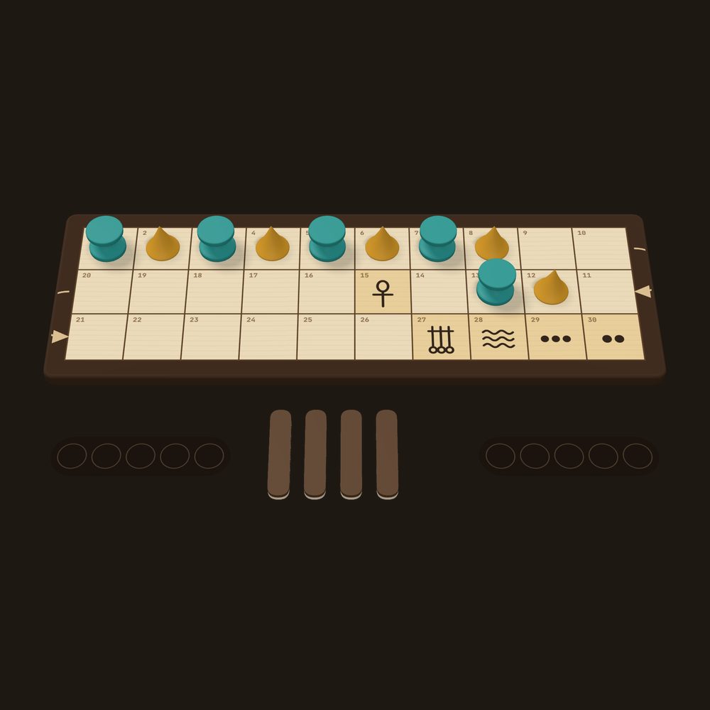 Senet board