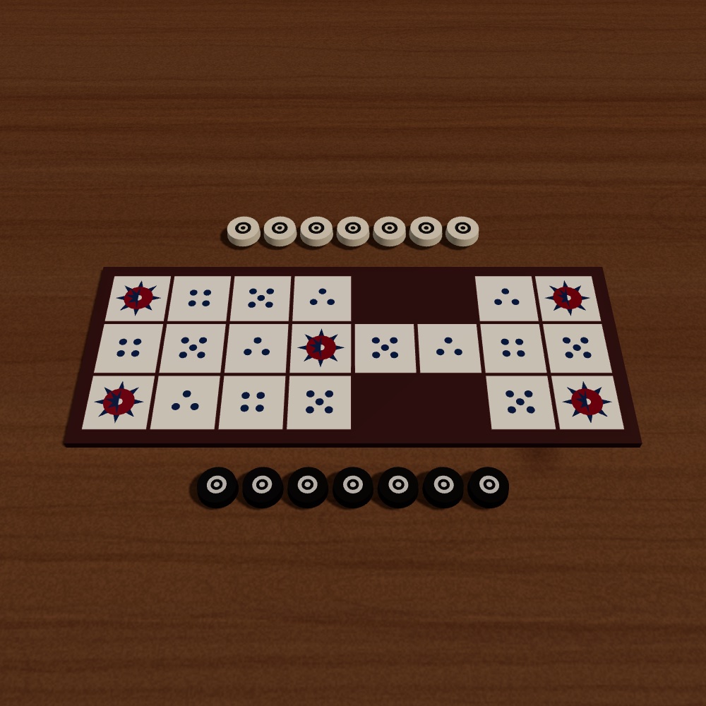 Royal Game of Ur board game